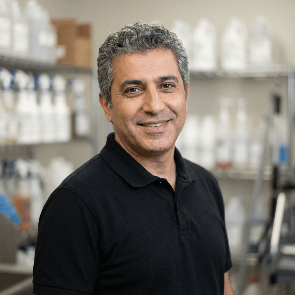 Ahmed Hassan, restoration studio manager