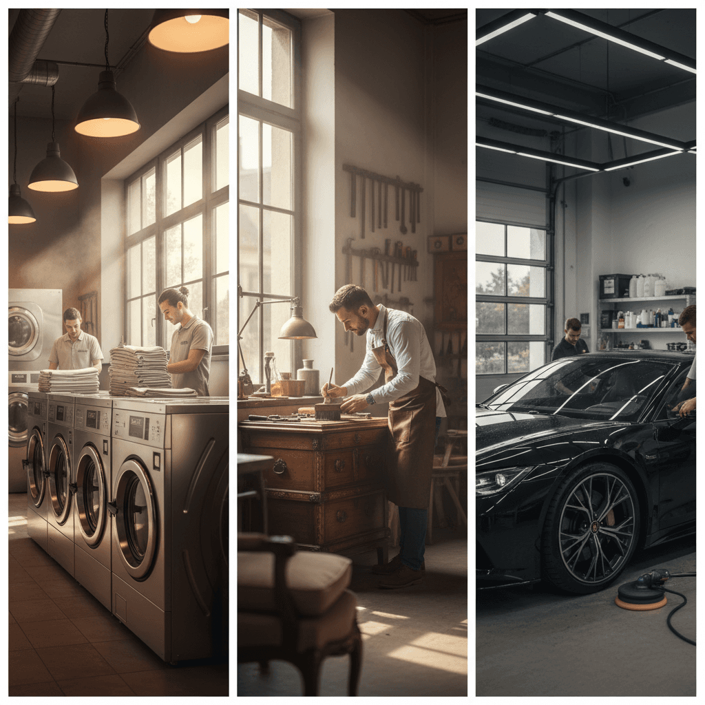 Service business environments